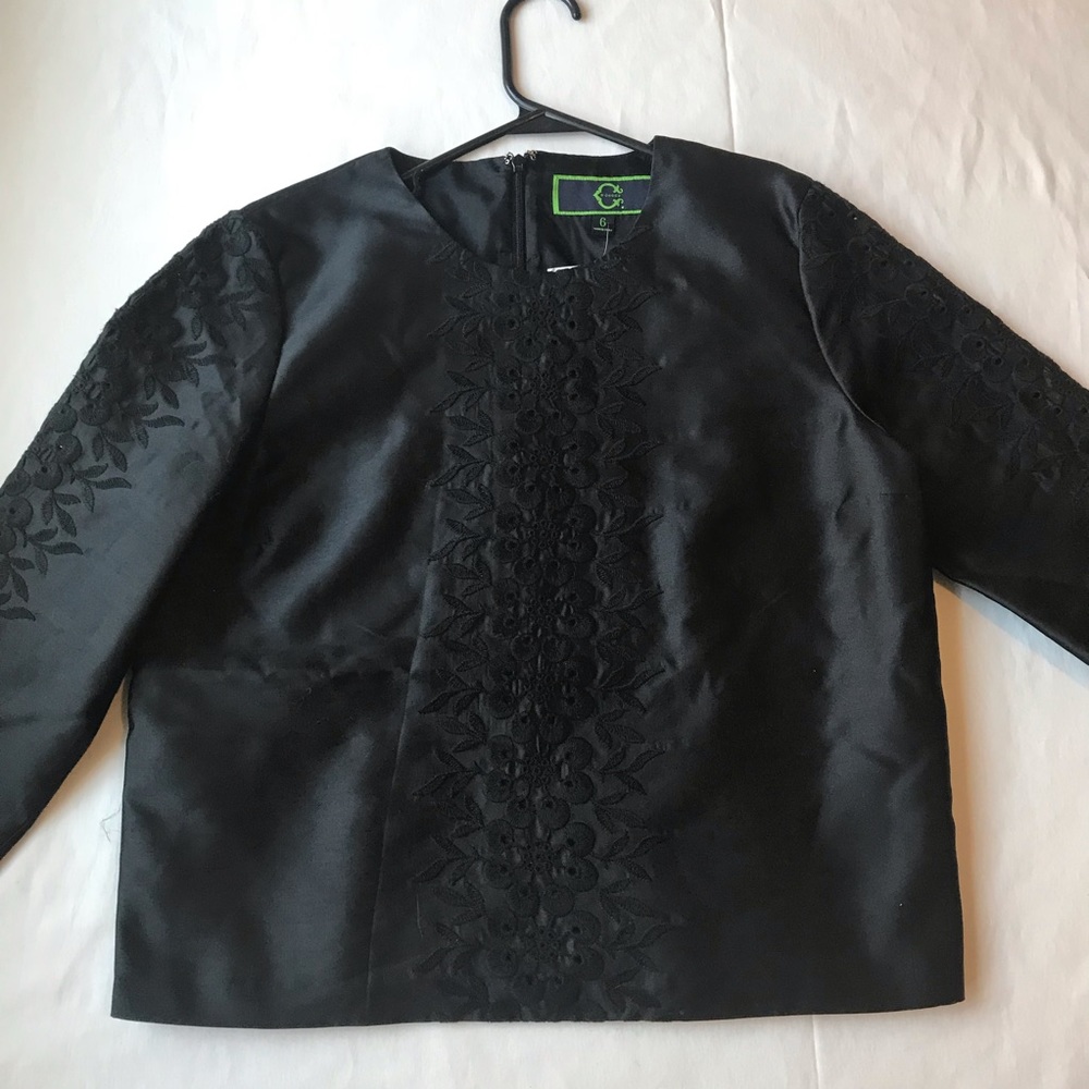 Floral Embroidered Top